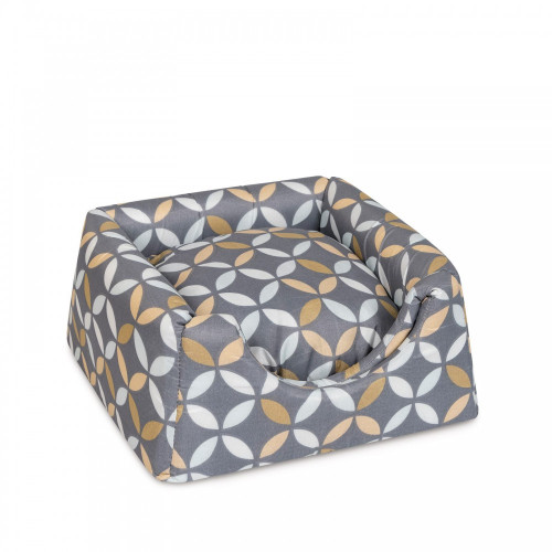 Будинок-лежак Природа Lord для котів та собак 36×36×32 см