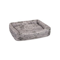 Лежак Природа Print 2 для кошек и собак 60×52×14 см