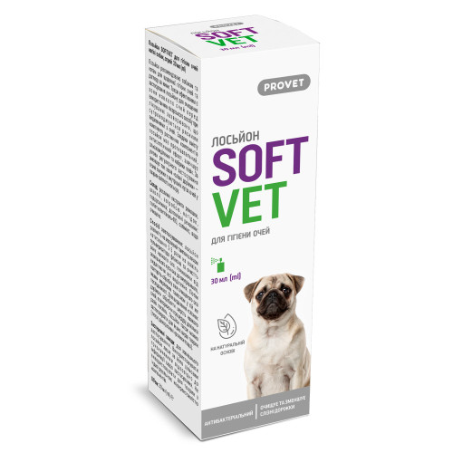 Лосьйон Provet SOFTVET для гігієни очей котів і собак