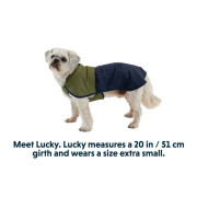 Дождевик для собак Ruffwear Sun Shower™, сине-оливковый - фото 2