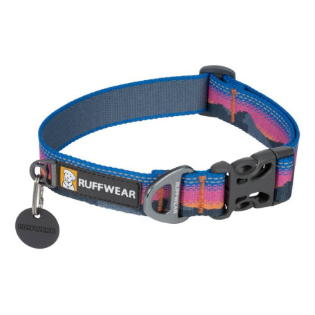 Світловідбиваючий нашийник для собак Ruffwear, Crag, рожево-синій