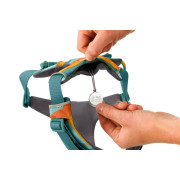 Шлейка для собак Ruffwear, Front Range, бирюзово-оранжевая - фото 6