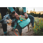 Шлейка-рюкзак для собак Ruffwear, Front Range, зеленая - фото 12