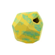 Игрушка-кормушка Gnawt-a-Rock™ из каучука зеленая для собак Ruffwear - фото 1