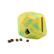 Игрушка-кормушка Gnawt-a-Rock™ из каучука зеленая для собак Ruffwear - фото 3