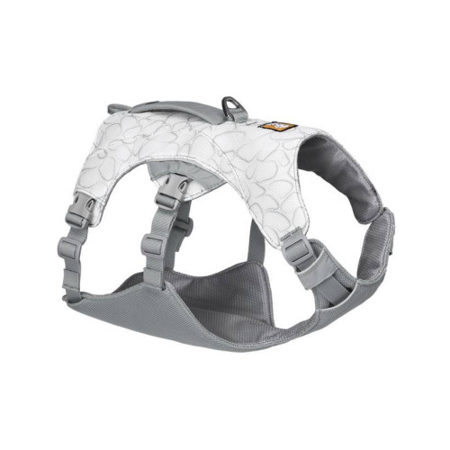 Охолоджувальна шлейка для собак Ruffwear Swamp Cooler™, сіро-біла - фото 2