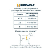 Рюкзак-переноска для собак Ruffwear Hitch Hiker™, сірий - фото 4