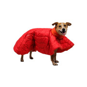 Пончо-спальник для собак Ruffwear Palisades™ Sleep Poncho, кольору червоної смородини - фото 2