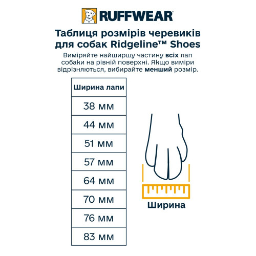 Ботинки для собак Ruffwear Ridgeline™ Shoes, черные - фото 4