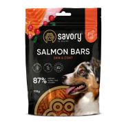 Джерки Savory Bars With Salmon батончики для собак з лососем 100 г - фото 1