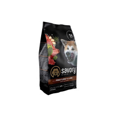 Корм сухий Savory Large Breeds rich in Fresh Turkey and Lamb для дорослих собак великих порід від 25 кг зі свіжим ягням та індичкою