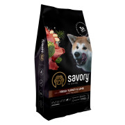 Корм сухий Savory Large Breeds rich in Fresh Turkey and Lamb для дорослих собак великих порід від 25 кг зі свіжим ягням та індичкою - фото 2