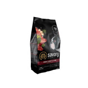 Корм сухой Savory Small Breed rich in Fresh Turkey and Lamb для взрослых собак мелких пород до 10 кг со свежей ягнятиной и индейкой - фото 1