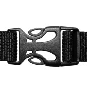 Намордник із сітки для собак Dog Extreme, чорний, пластиковий фастекс - фото 3