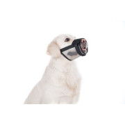 Намордник із сітки для собак Dog Extreme, чорний, пластиковий фастекс - фото 7