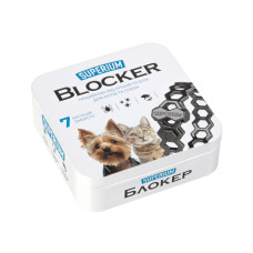 Протипаразитарний нашийник для котів та собак SUPERIUM Блокер