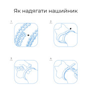 Протипаразитарний нашийник для котів та собак SUPERIUM Блокер - фото 5