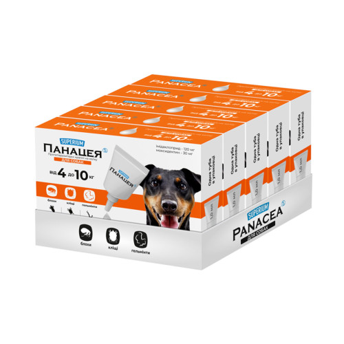 Протипаразитарні краплі для собак SUPERIUM Панацея