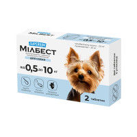 Антигельминтные таблетки для собак SUPERIUM Милбест