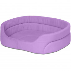 Лежанка для собак Теремок фиолетового цвета