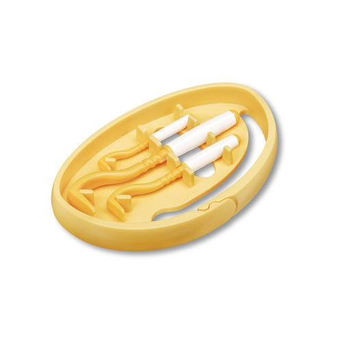 Набор для удаления клещей Tick Twister ClipBox, 3 крючка, оранжевый - фото 3