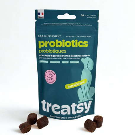 Treatsy Daily Defence Probiotics для травлення собак 30 шт