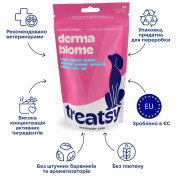 Функціональні ласощі для шкіри та травлення собак Treatsy DermaBiome, 60 шт./180 г - фото 5