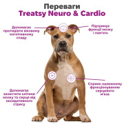 Функціональні ласощі для мозку і серця собак Treatsy Neuro & Cardio, 90 шт./180 г - фото 4