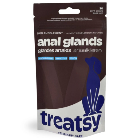 Функциональное лакомство для параанальных желез собак Treatsy Anal Glands, 30 шт./90 г