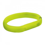 Светящийся ошейник для собак Trixie Flash Light Ring USB зеленый - фото 2