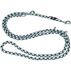 Повідок для собак Trixie Cavo світловідбиваючий регульований чорний