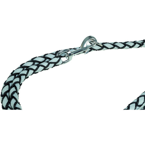 Повідок для собак Trixie Cavo світловідбиваючий регульований чорний