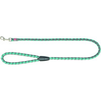 Повідець для собак Trixie Cavo плетений аква-графіт