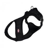 М'яка шлея для собак Trixie Soft нейлонова чорна