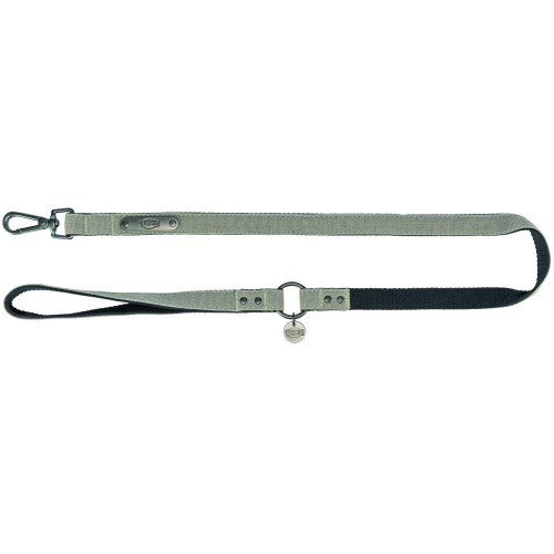 Повідок для собак Trixie CityStyle бавовняний світло-сірий