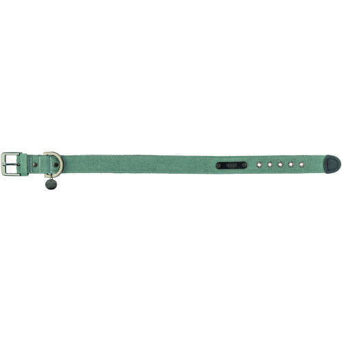 Нашийник для собак Trixie CityStyle екстраширокий бавовняний світло-зелений