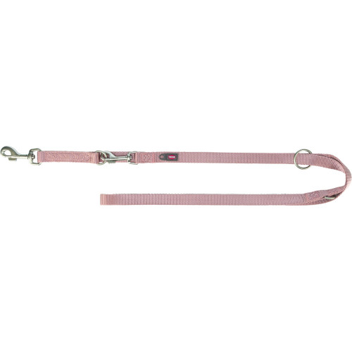 Повідець для собак Trixie Premium регульований світло-рожевий