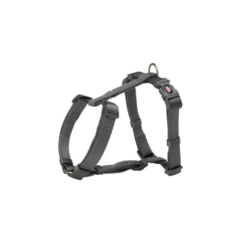 Шлея-вісімка для собак Trixie Premium Н-подібна нейлонова графітова