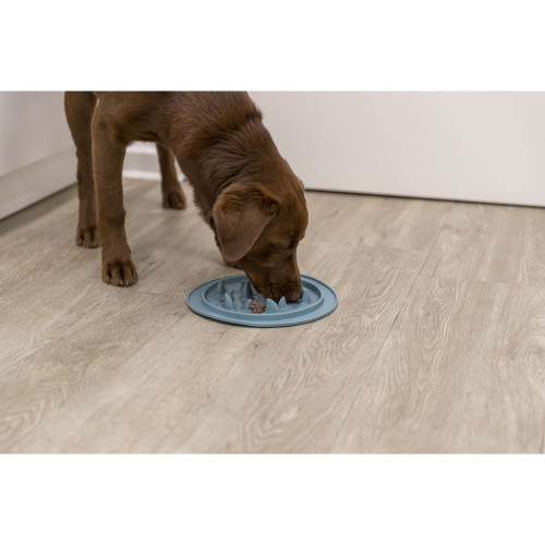 Килимок Trixie для повільного годування собак сірий Ø 24 см