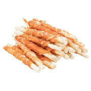 Лакомства Trixie Denta Fun Chicken Chewing Rolls для собак Паличка для чистки зубов с курицей 12 см 240 г 30 шт - фото 1