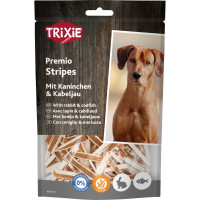Ласощі Trixie Premio Fish Rabbit Stripes для собак снеки з рибою та кроликом 100 г