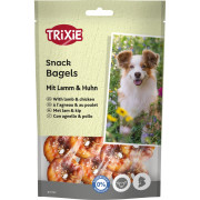 Ласощі Trixie Bagels with Lamb & Chicken для собак кільця з ягням та куркою 100 г - фото 1