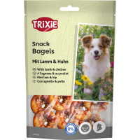 Ласощі Trixie Bagels with Lamb & Chicken для собак кільця з ягням та куркою 100 г