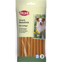 Лакомства Trixie Soft Snack rotolinis with poultry для собак палочки з м’ясом домашніх птахів 120 г 12 шт