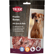 Ласощі Trixie Premio Rice Duck Bones для собак кісточки з качкою і рисом 80 г - фото 1