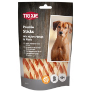 Ласощі Trixie Premio Fish Chicken Sticks для собак з куркою та рибою 80 г - фото 1