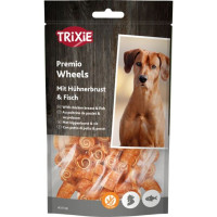 Лакомства Trixie Premio Fish Chicken Wheels для собак с курицей та рибою 75 г