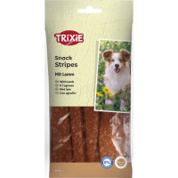 Лакомства Trixie Stripes with Lamb для собак полоски с ягнёнком 100 г 10 шт