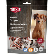 Ласощі Trixie Premio Fish Chicken Stripes XXL для собак палички курка та лосось 300 г - фото 1