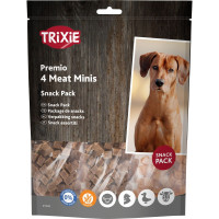 Лакомства Trixie Premio 4 Meat Minis для собак с курицей качкою яловичиною та бараниною 4х100 г